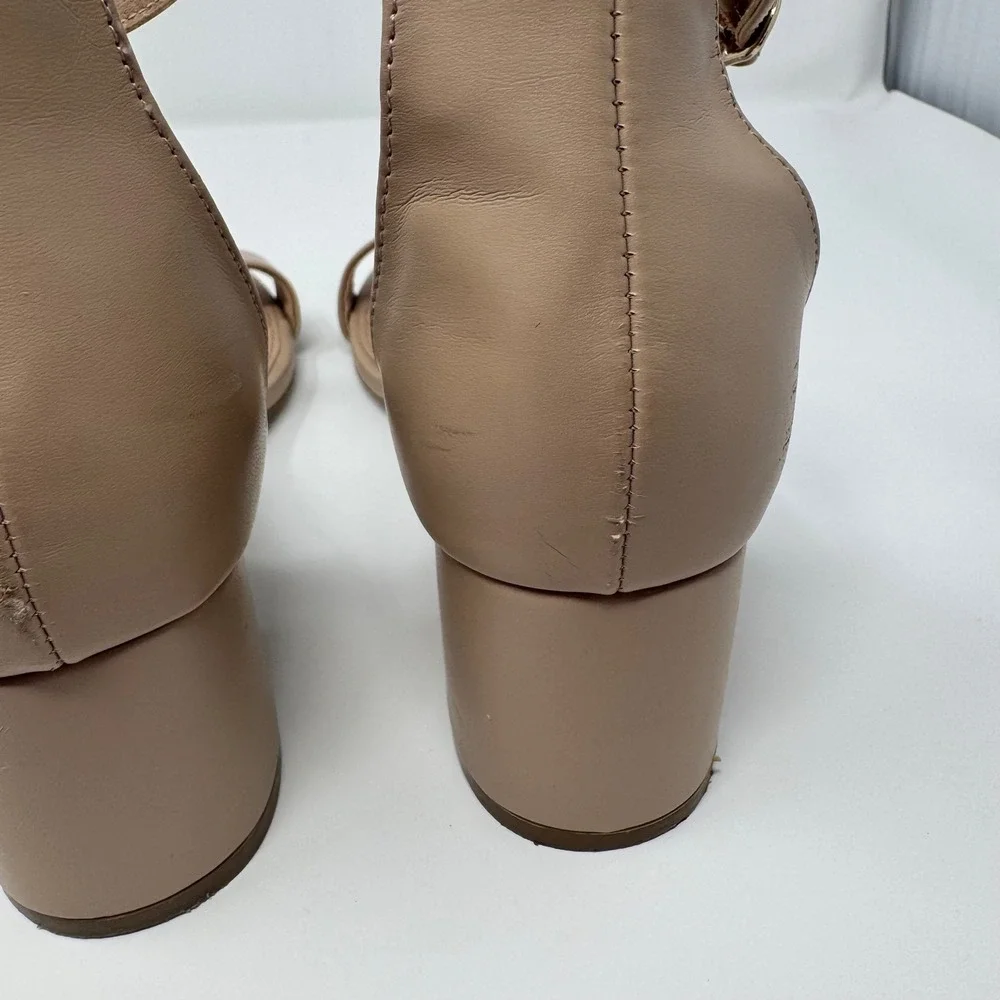 Nude Beige Mid Heel High Heel Casual Size 8 Madden Girl 2